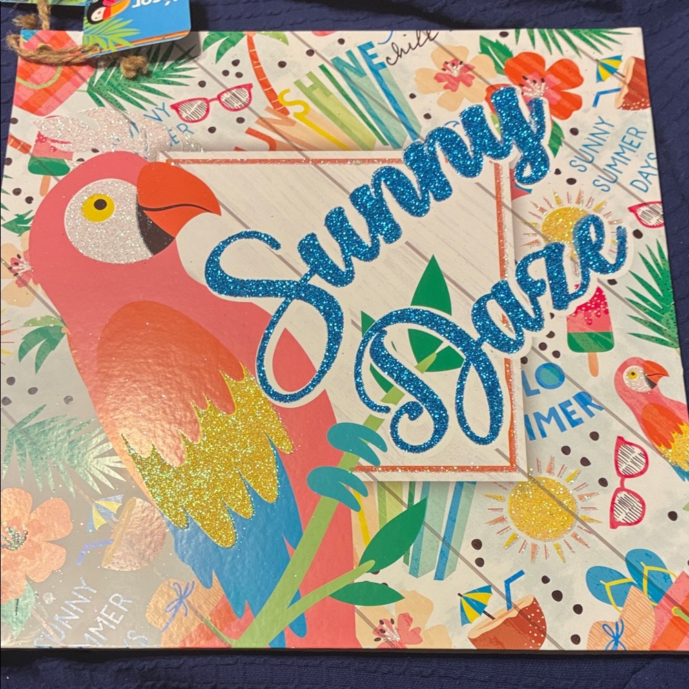 Sunny Days Tropical Parrot Gift Bag